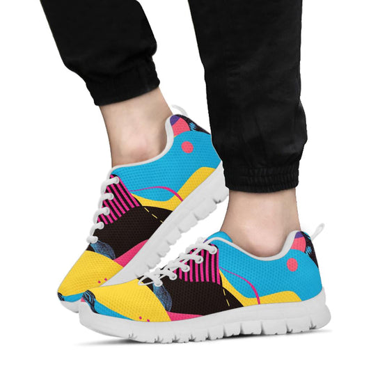 Retro Wave Sneakers, Retro Wave Sport Shoes , Retro Wave Woman Man Kids Sneakers, Retro Wave
