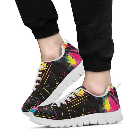 Neon Nights Sneakers, Neon Nights Sport Shoes, Neon Nights Woman Man Kids Sneakers, Neon Nights