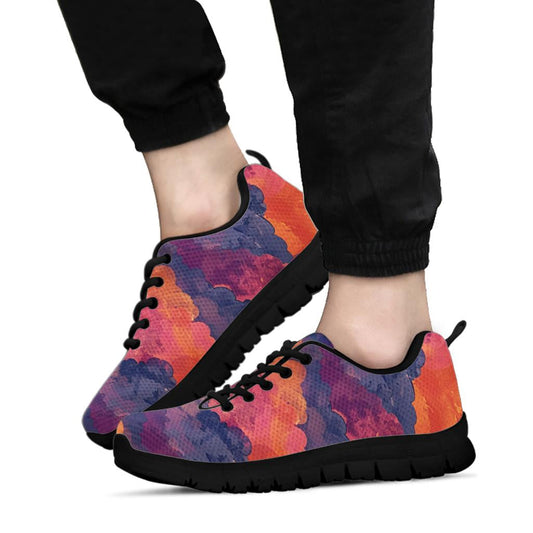 Sunset Hues Sneakers, Sunset Hues Sport Shoes, Sunset Hues Woman Man Kids Sneakers, Sunset Hues