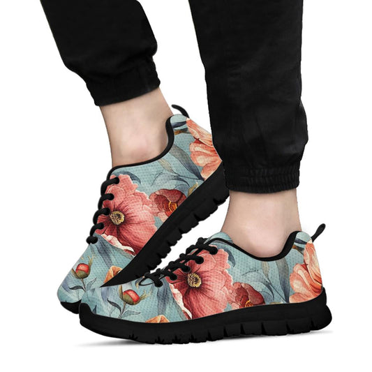 Floral Fantasy Sneakers, Floral Fantasy Sport Shoes, Floral Fantasy Woman Man Kids Sneakers, Floral Fantasy