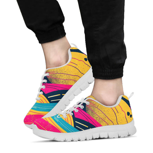 Retro Wave Sneakers, Retro Wave Sport Shoes , Retro Wave Woman Man Kids Sneakers, Retro Wave