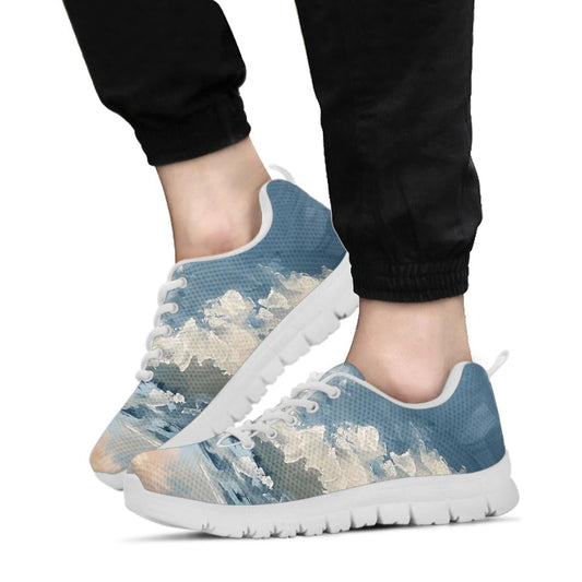 Serene Sky Sneakers, Serene Sky Sport Shoes, Serene Sky Woman Man Kids Sneakers, Serene Sky