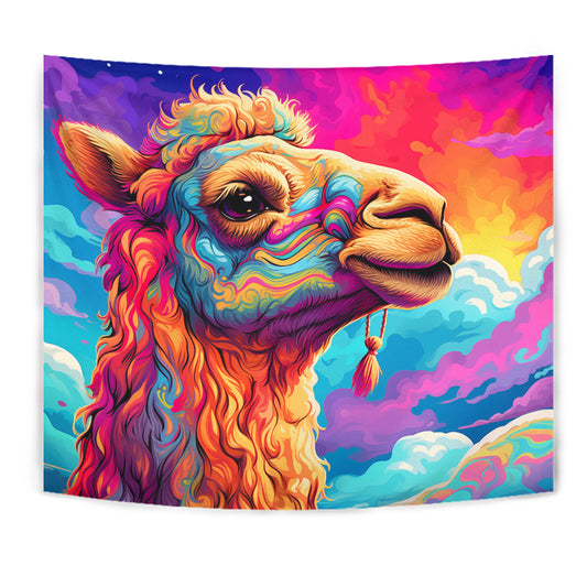 Camel Tapestry, Wall Hanging Art Camel Room Decoration, Camel Decoration Gift