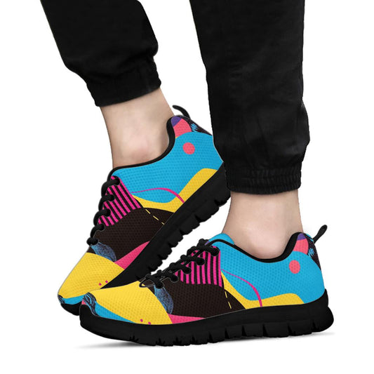 Retro Wave Sneakers, Retro Wave Sport Shoes , Retro Wave Woman Man Kids Sneakers, Retro Wave