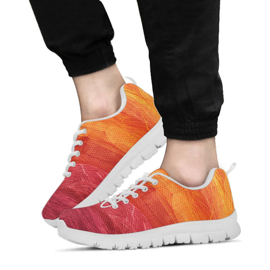 Sunset Hues Sneakers, Sunset Hues Sport Shoes, Sunset Hues Woman Man Kids Sneakers, Sunset Hues
