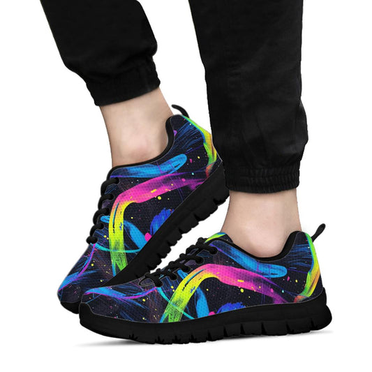 Neon Nights Sneakers, Neon Nights Sport Shoes, Neon Nights Woman Man Kids Sneakers, Neon Nights