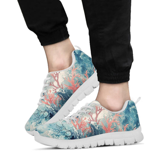 Oceanic Bliss Sneakers, Oceanic Bliss Sport Shoes, Oceanic Bliss Woman Man Kids Sneakers, Oceanic Bliss