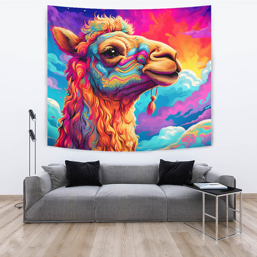 Camel Tapestry, Wall Hanging Art Camel Room Decoration, Camel Decoration Gift