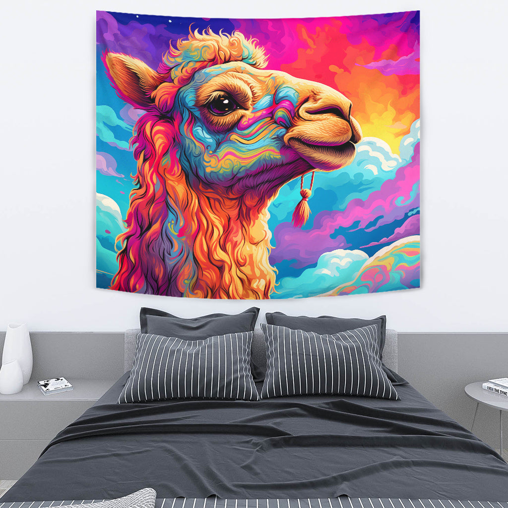 Camel Tapestry, Wall Hanging Art Camel Room Decoration, Camel Decoration Gift