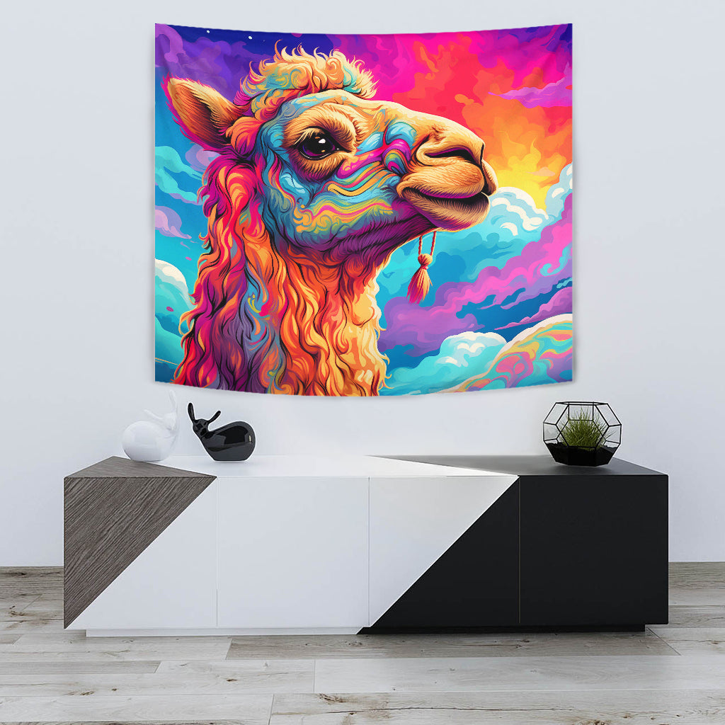 Camel Tapestry, Wall Hanging Art Camel Room Decoration, Camel Decoration Gift