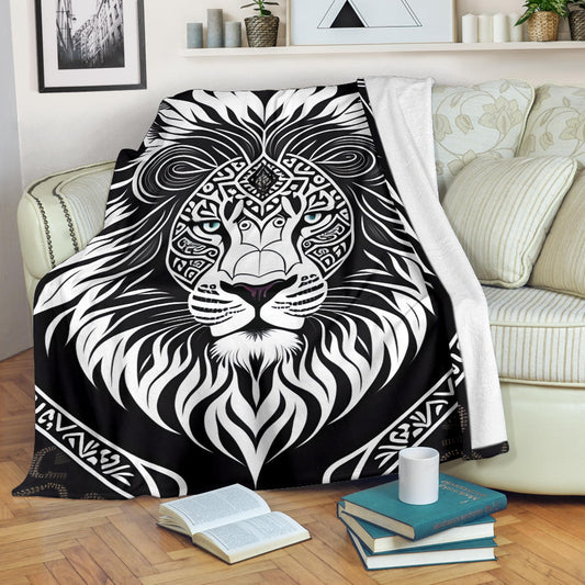 Lion Mandala Blanket