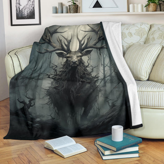 Elk Blanket, Elk Throw Blanket, Elk Fleece Blanket, Elk Gifts