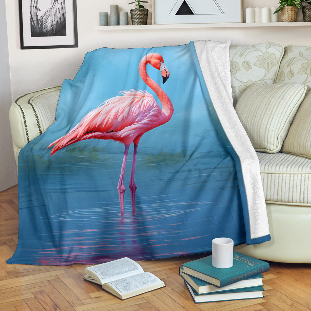 Flamingo Blanket, Flamingo Fleece Blanket, Flamingo Gifts, Flamingo Throw Blanket