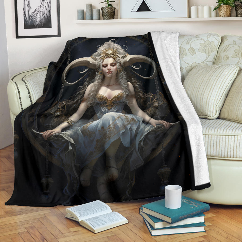 Virgin Zodiac Blanket, Virgo Zodiac Sign, Virgin Virgo Zodiac Gifts, Virgin Virgo Throw Blanket