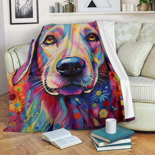 Anatolian Shepherd Blanket, Trippy Psychedelics Anatolian Shepherd Fleece Blanket, Anatolian Shepherd Throw Blanket, Anatolian Shepherd Gifts