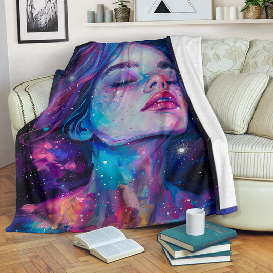 Galaxy Glow Blanket, Galaxy Glow Estetic Blanket, Galaxy Glow Blanket Gift, Blanket