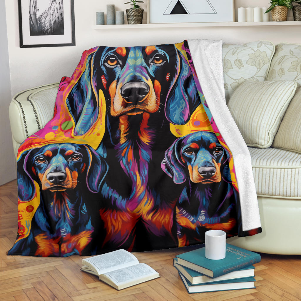 Estonian Hound Blanket, Trippy Psychedelics Estonian Hound Fleece Blanket, Estonian Hound Throw Blanket, Estonian Hound Gifts