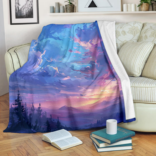 Serene Sky Blanket, Serene Sky Costume Blanket, Serene Sky Blanket Gift, Blanket