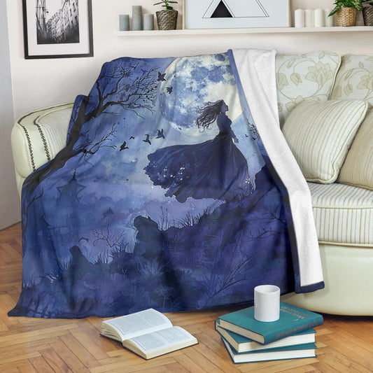 Midnight Magic Blanket, Midnight Magic Costume Blanket, Midnight Magic Blanket Gift, Blanket