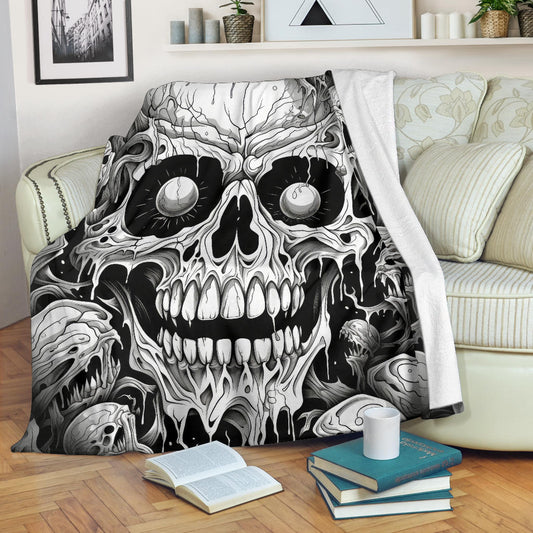 Skull blanket, Scary Blanket