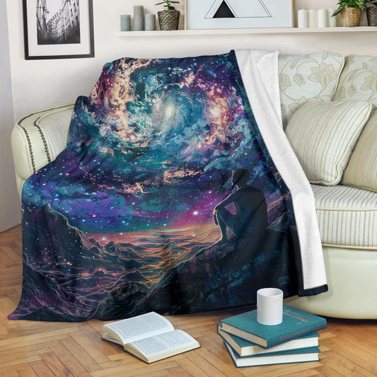 Cosmic Charm Blanket, Cosmic Charm Estetic Blanket, Cosmic Charm Blanket Gift, Blanket