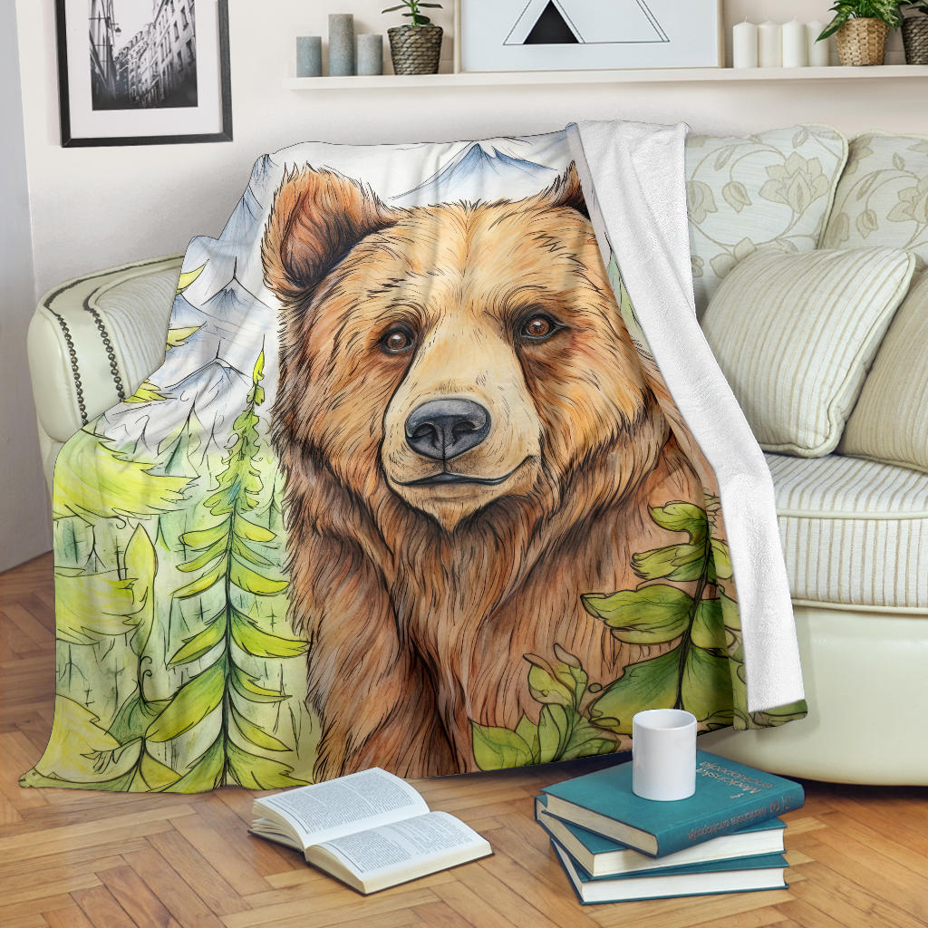 Brown Bear Blanket