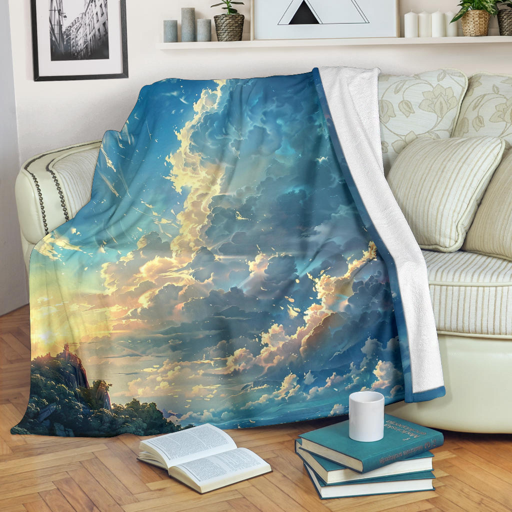 Serene Sky Blanket, Serene Sky Costume Blanket, Serene Sky Blanket Gift, Blanket