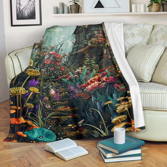 Whimsical Wonderland Blancet, Whimsical Wonderland Costume Blancet, Whimsical Wonderland Blancet Gift, Blancet