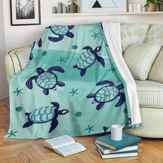 Sea Turtle Life Blanket