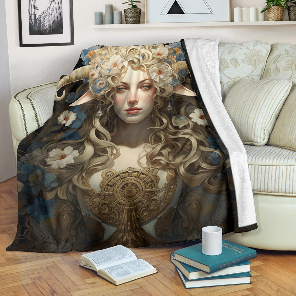 Virgin Zodiac Blanket, Virgo Zodiac Sign, Virgin Virgo Zodiac Gifts, Virgin Virgo Throw Blanket