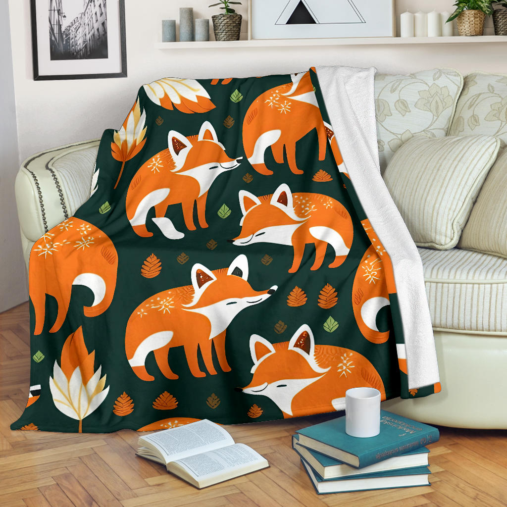 Forest Fox Blanket