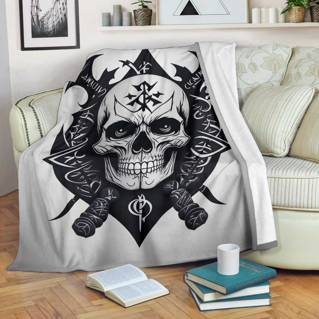 Skull Blanket, Pirate Blanket