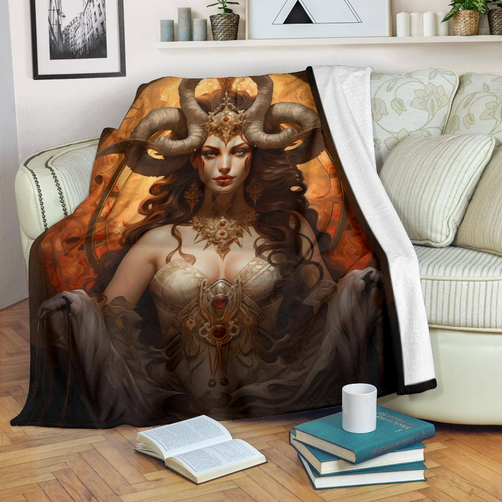 Virgin Zodiac Blanket, Virgo Zodiac Sign, Virgin Virgo Zodiac Gifts, Virgin Virgo Throw Blanket