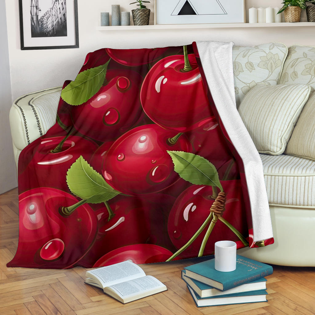 Cherries Blanket