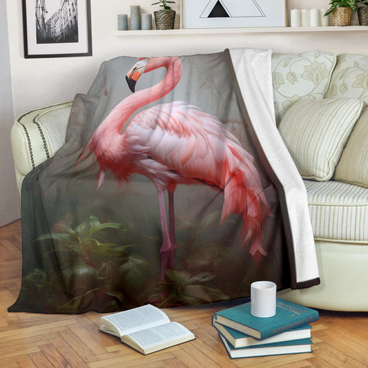 Flamingo Blanket, Flamingo Fleece Blanket, Flamingo Gifts, Flamingo Throw Blanket