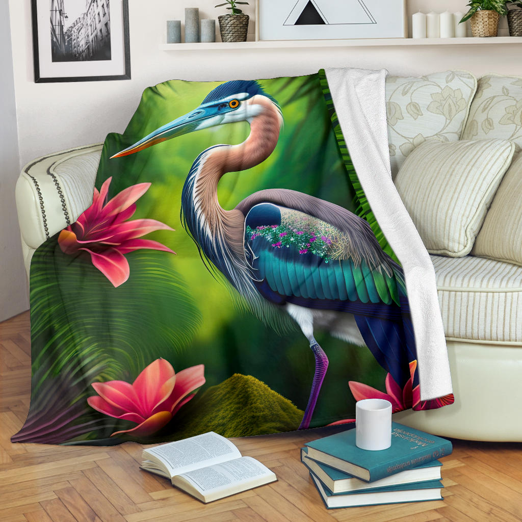 Heron Blanket