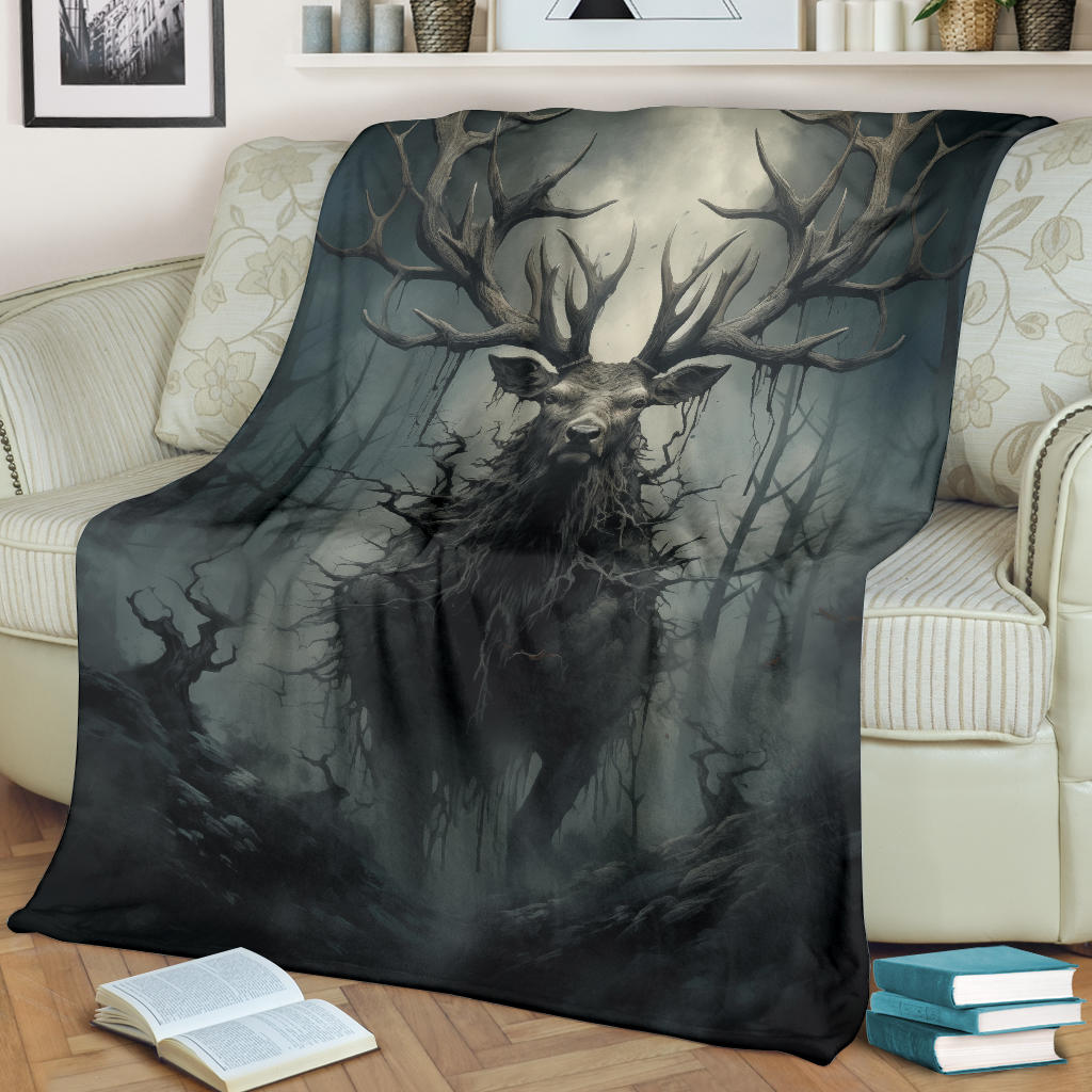 Elk Blanket, Elk Throw Blanket, Elk Fleece Blanket, Elk Gifts