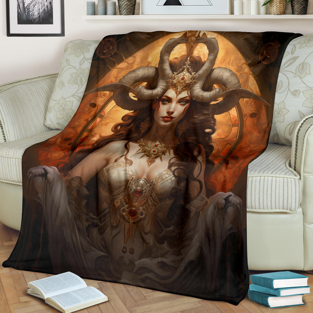 Virgin Zodiac Blanket, Virgo Zodiac Sign, Virgin Virgo Zodiac Gifts, Virgin Virgo Throw Blanket