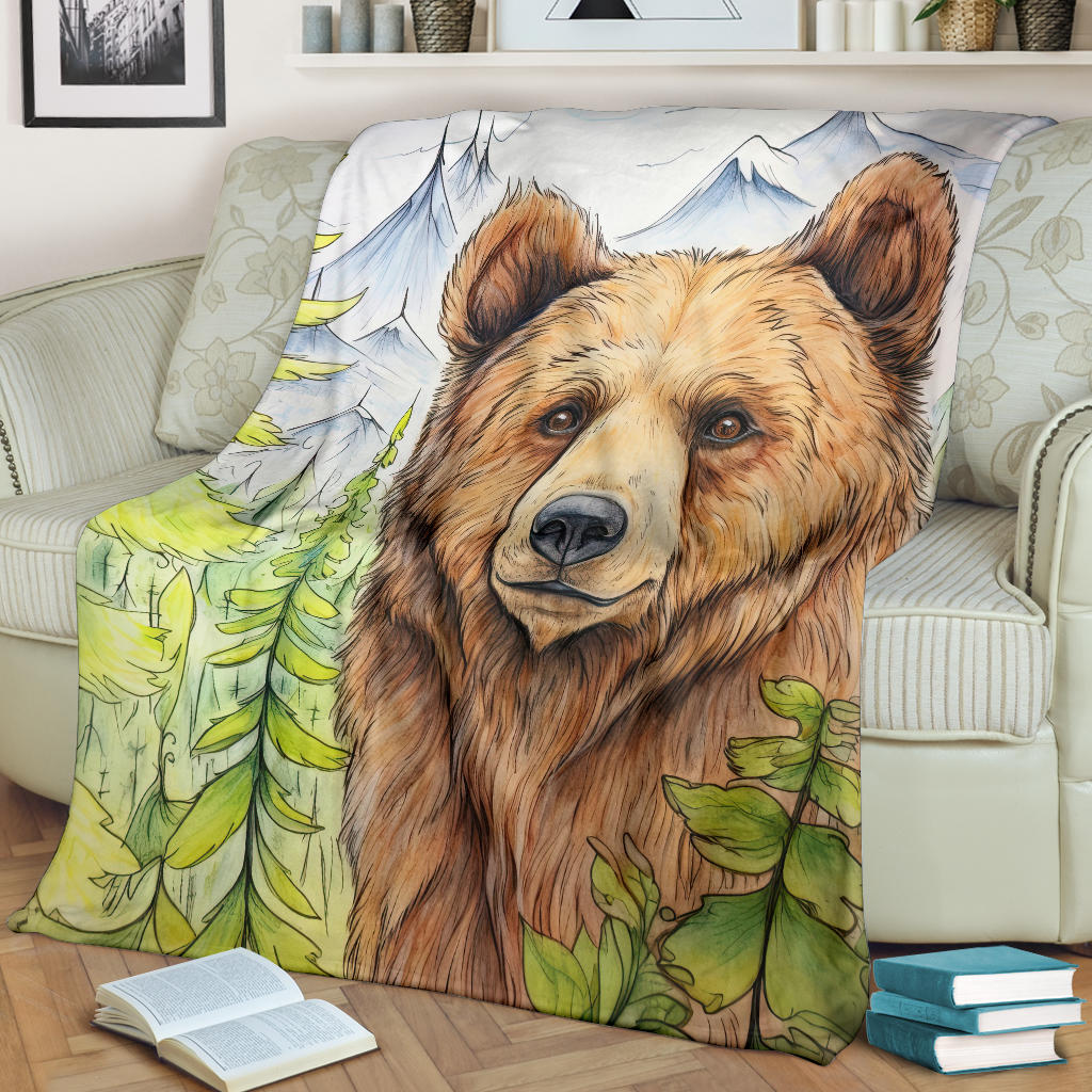 Brown Bear Blanket