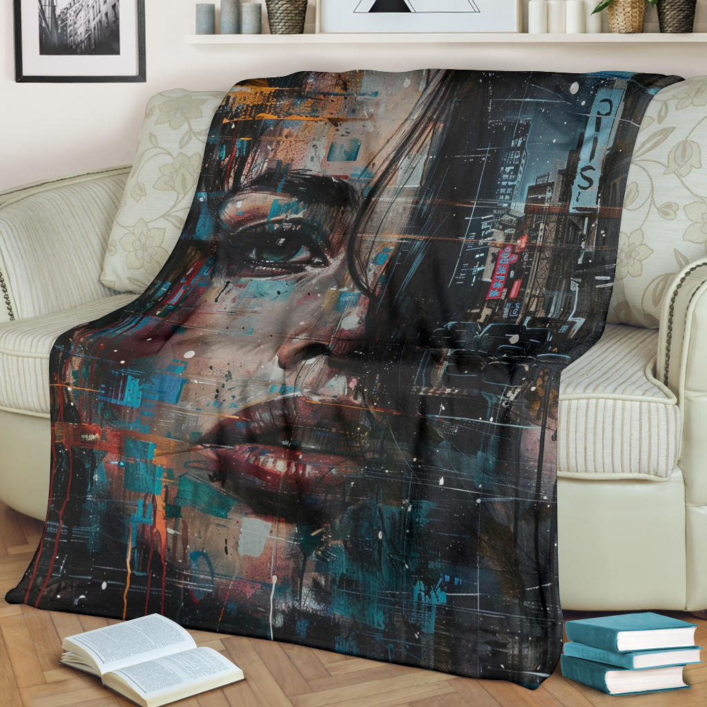 Urban Chic Blanket, Urban Chic Estetic Blanket, Urban Chic Blanket Gift, Blanket