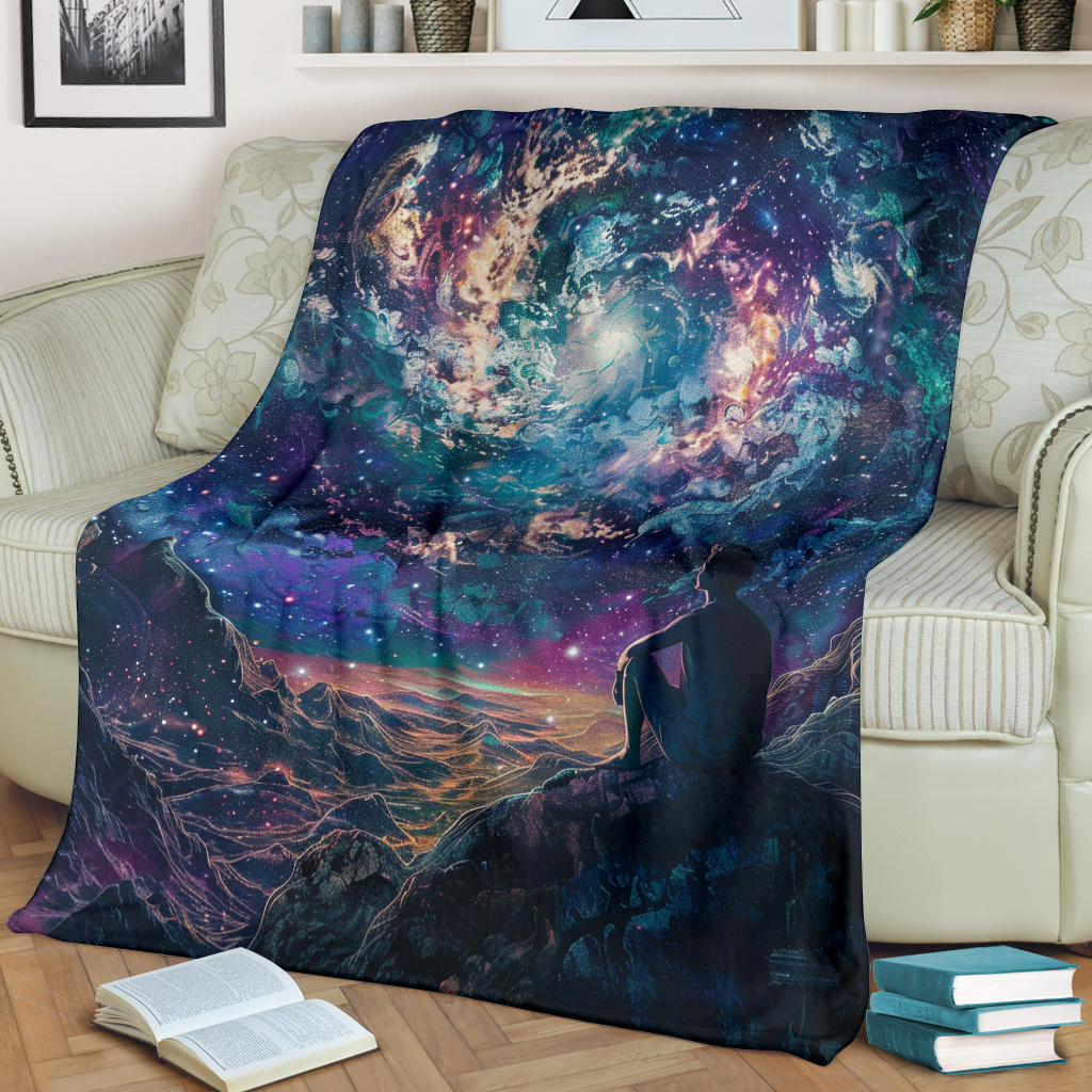 Cosmic Charm Blanket, Cosmic Charm Estetic Blanket, Cosmic Charm Blanket Gift, Blanket