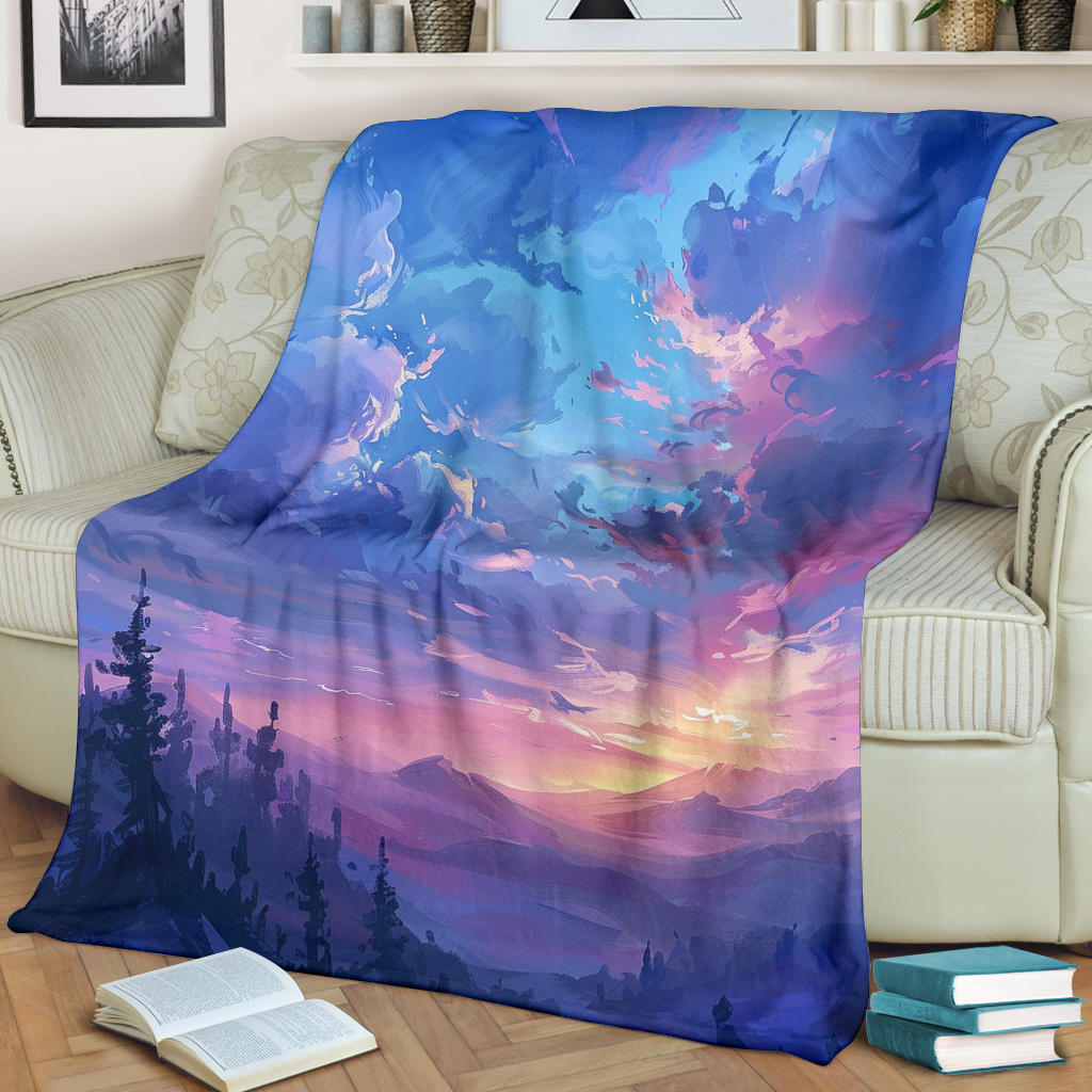 Serene Sky Blanket, Serene Sky Costume Blanket, Serene Sky Blanket Gift, Blanket