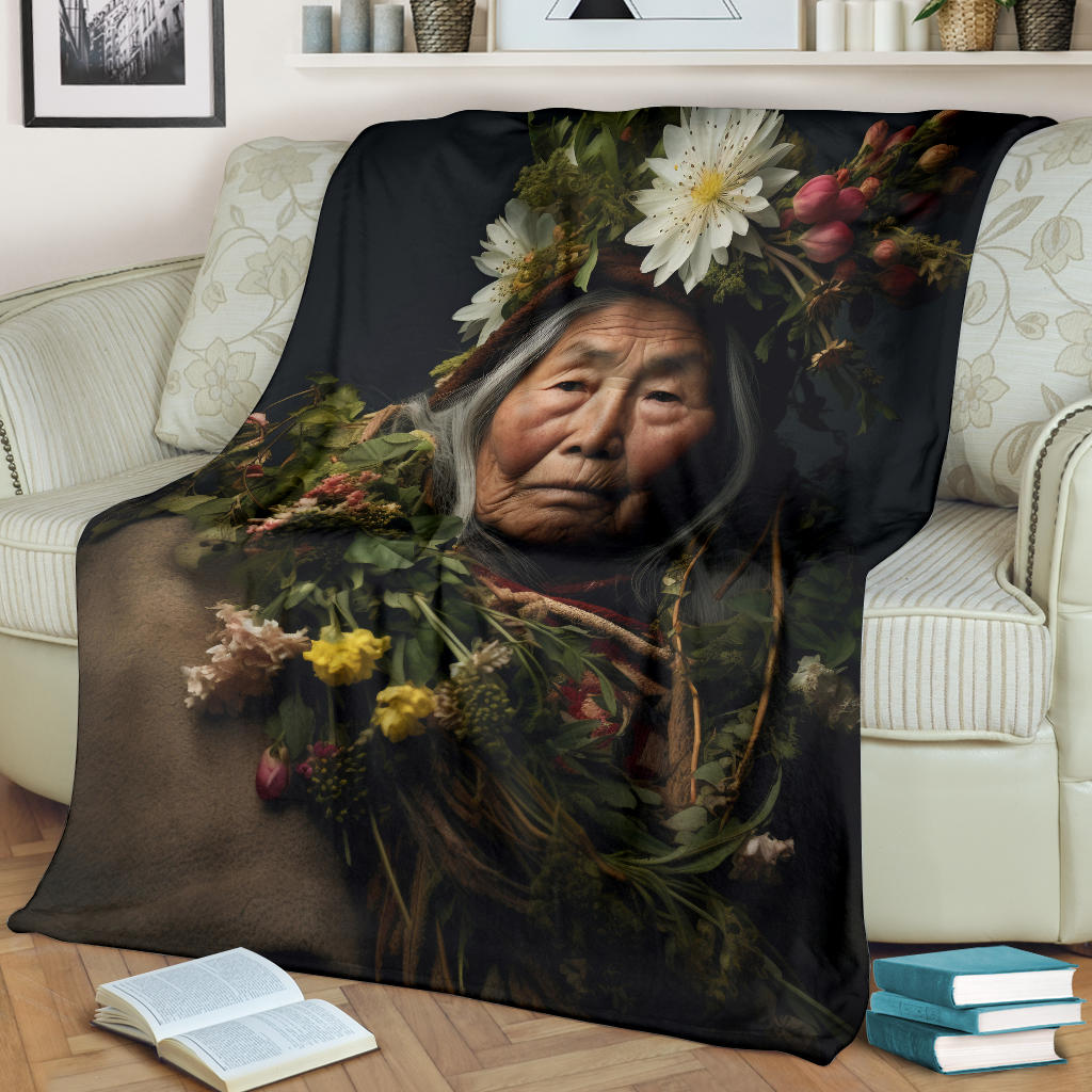 Shaman Woman Blanket