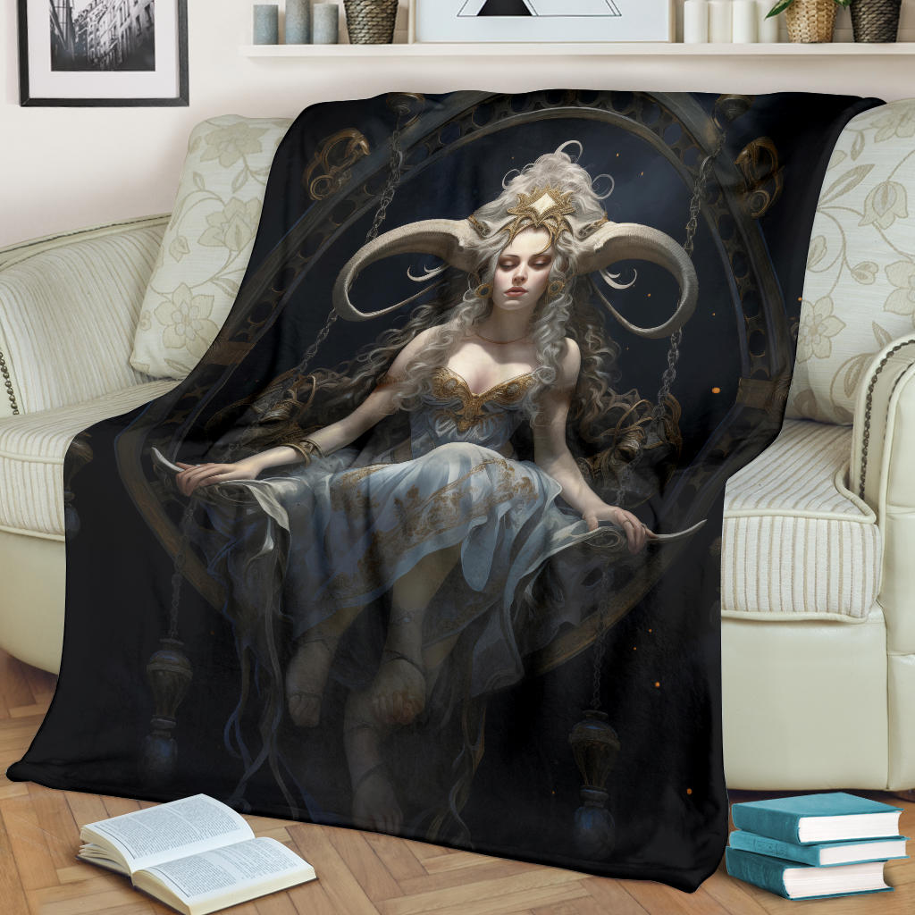 Virgin Zodiac Blanket, Virgo Zodiac Sign, Virgin Virgo Zodiac Gifts, Virgin Virgo Throw Blanket