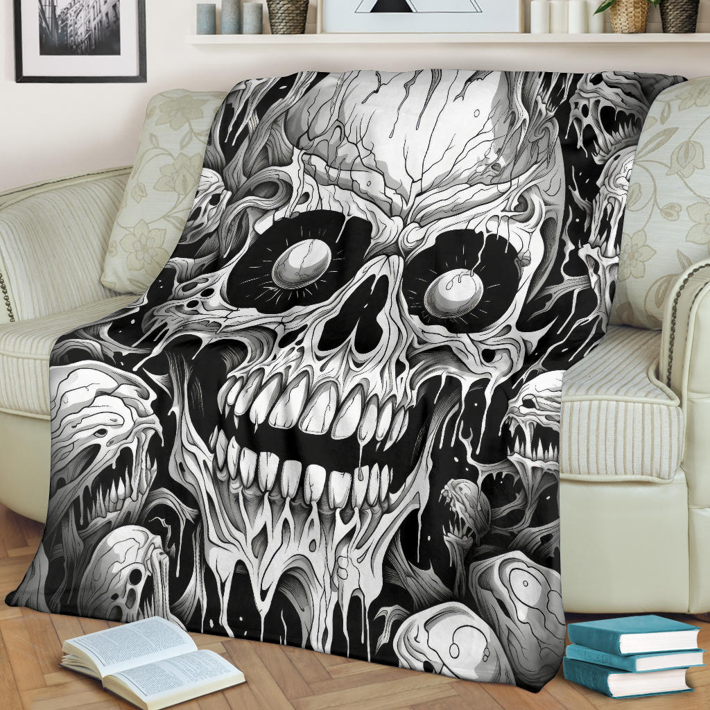 Skull blanket, Scary Blanket