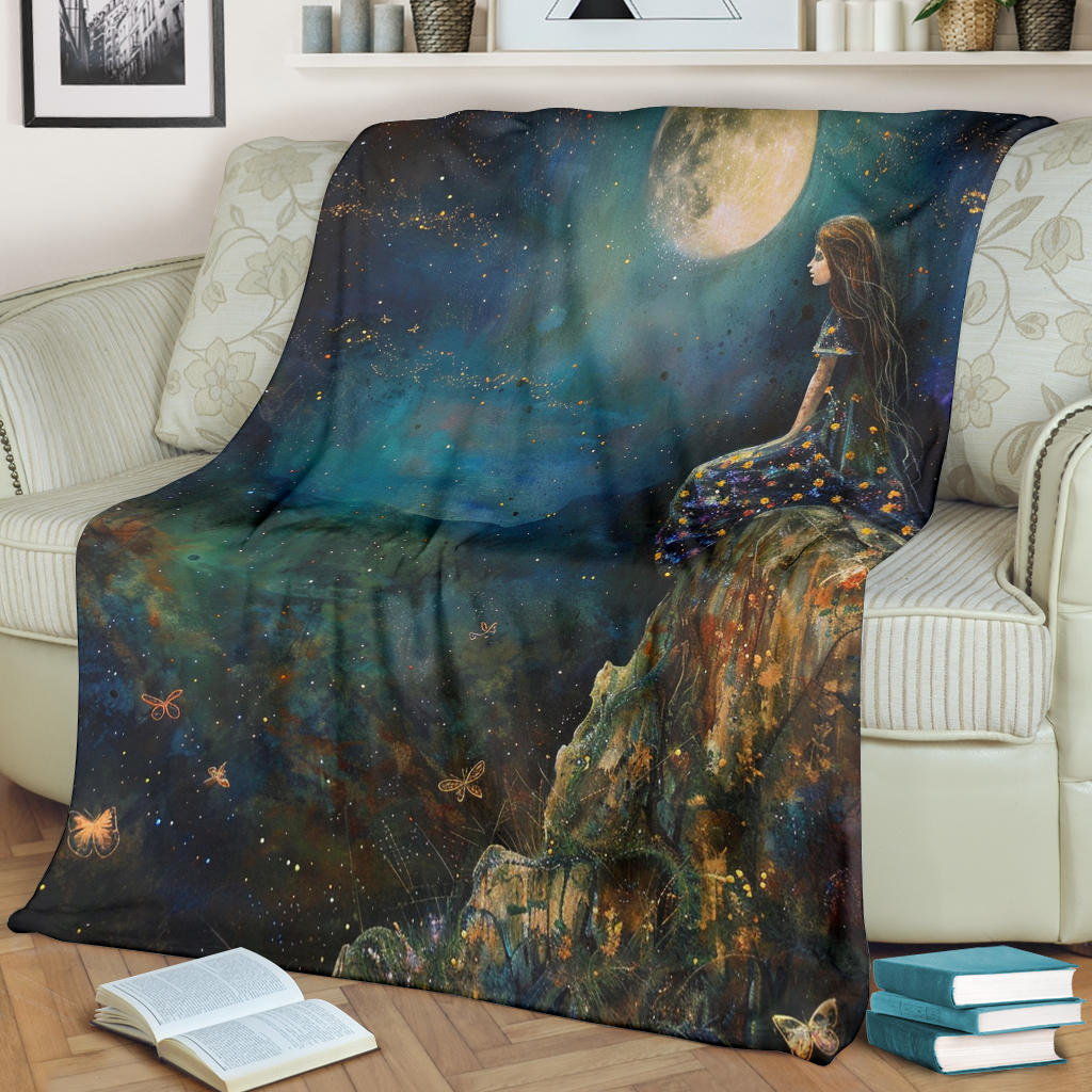 Midnight Magic Blanket, Midnight Magic Costume Blanket, Midnight Magic Blanket Gift, Blanket