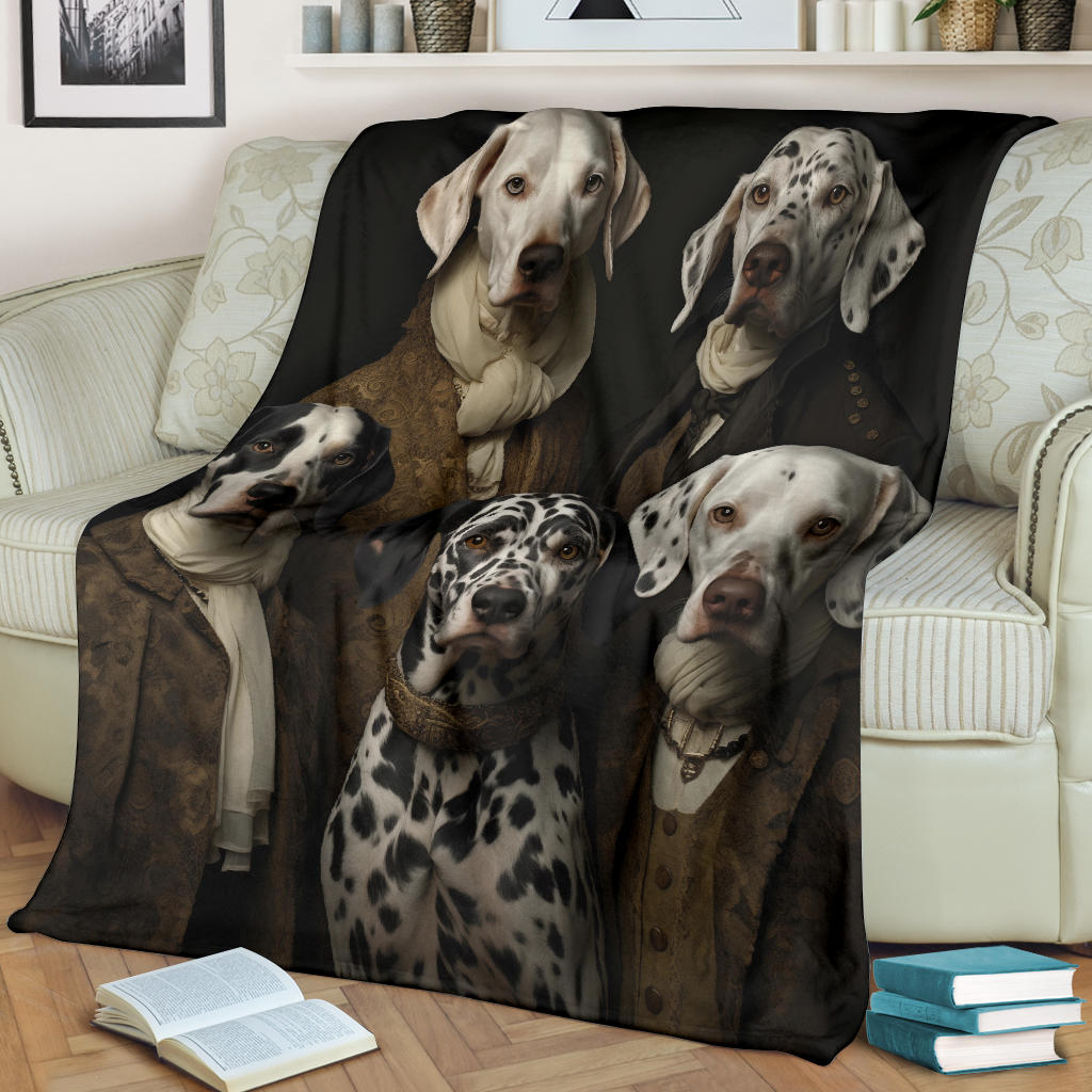 Dalmatian Family Blanket, Dalmatian_Blanket, Dalmatian Throw Blanket, Dalmatian, Dalmatian Gifts