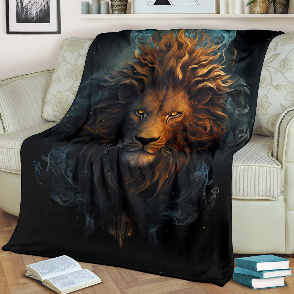 Lion Zodiac Blanket, Lion Zodiac Gifts, Lion Zodiac Sign, Lion Throw Blanket, Leo Zodiac Sign