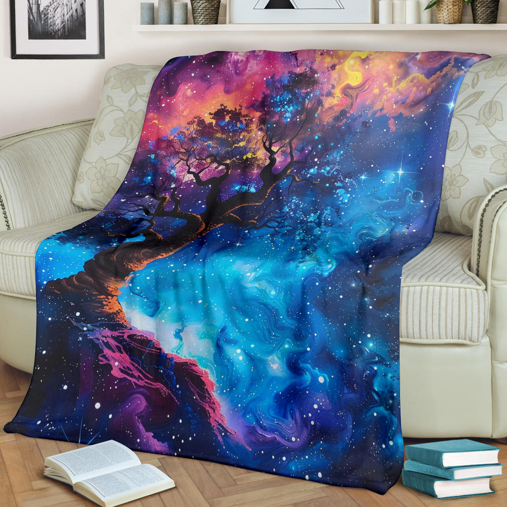 Galaxy Glow Blanket, Galaxy Glow Estetic Blanket, Galaxy Glow Blanket Gift, Blanket