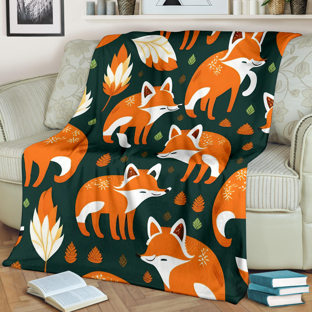 Forest Fox Blanket